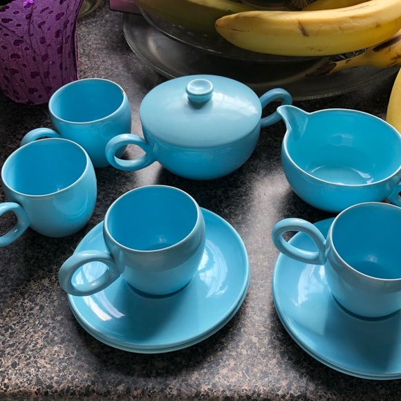 Rare vintage Galaware 1950’s espresso set - Picture 2 of 7